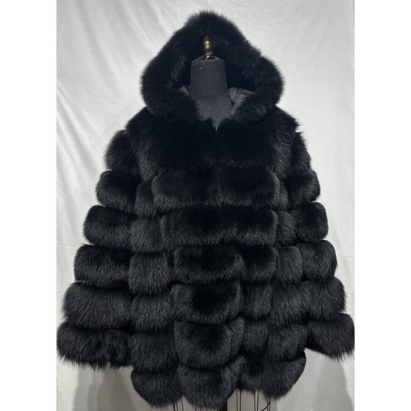 Black Fox Jacket / Vest (117085)